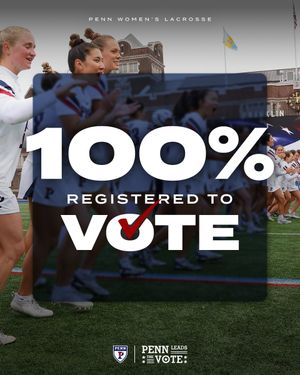 Image post by @PennWomensLax on Twitter/X