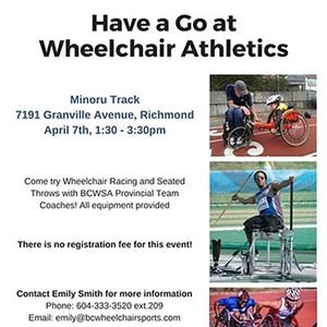 Image post by @bcwheelchairsports on Instagram