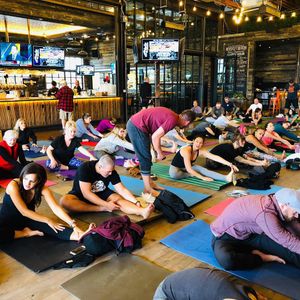 Image post by @yogapartylive on Instagram