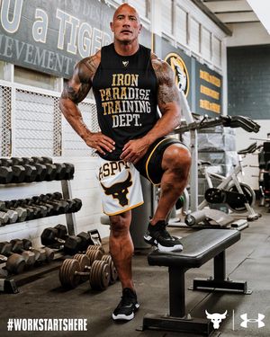 Image post by @therock on Instagram