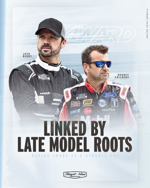 Image post by @StewartHaasRcng on Twitter/X