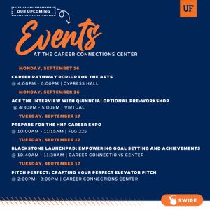 Image post by @ufcareercenter on Instagram