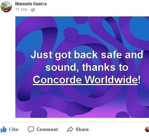 Image post by @concordeworldwide on Instagram