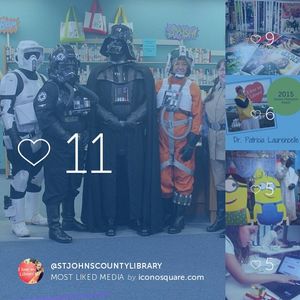Image post by @stjohnscountylibrary on Instagram