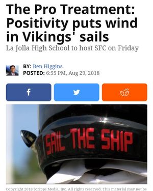 Image post by @ljhsvikingsfb on Instagram