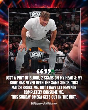 Image post by @AEW on Twitter/X