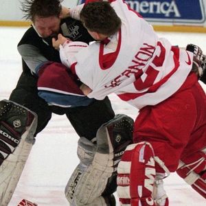 Image post by @hockeyfights on Instagram