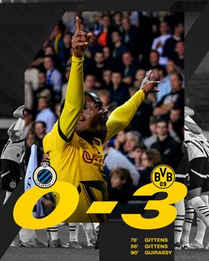 Image post by @BVB on Twitter/X
