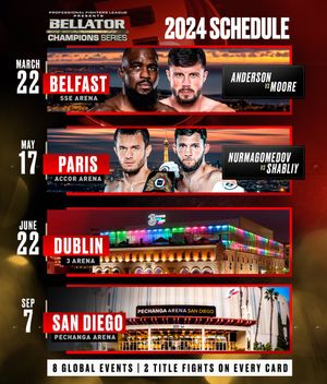 Image post by @BellatorMMA on Twitter/X