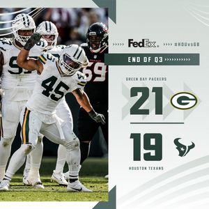 Image post by @packers on Twitter/X