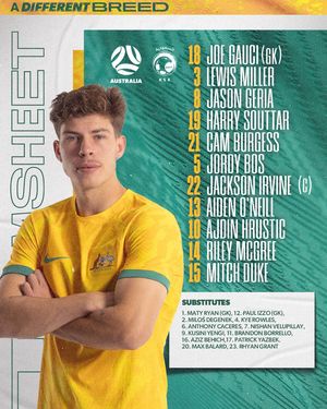 Image post by @socceroos on Instagram