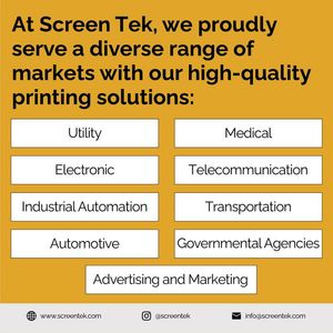 Image post by @screentekinc on Facebook