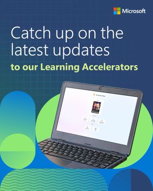 Image post by @MicrosoftEDU on Twitter/X