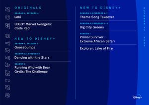 Image post by @DisneyPlus on Twitter/X