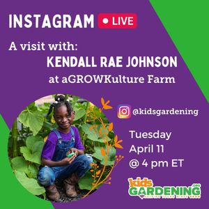 Image post by @kidsgardening on Instagram