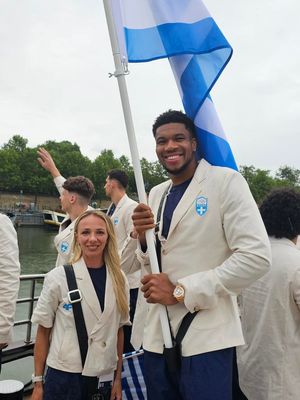 Image post by @HellenicOlympic on Twitter/X