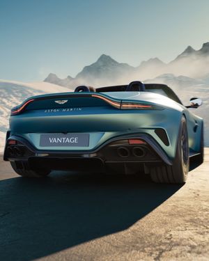 Image post by @astonmartin on Twitter/X