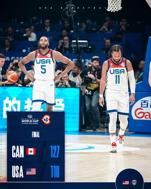 Image post by @usabasketball on Twitter/X