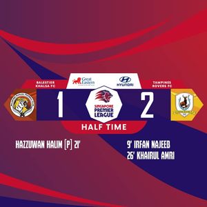 Image post by @sgpremierleague on Instagram
