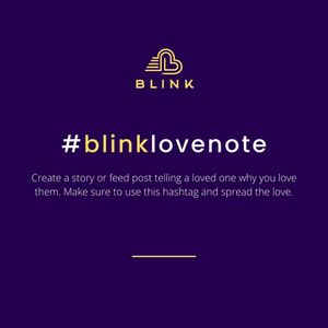 Image post by @theblinkdate on Instagram