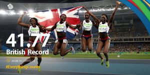 Image post by @TeamGB on Twitter/X