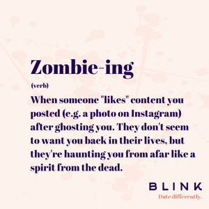 Image post by @theblinkdate on Instagram
