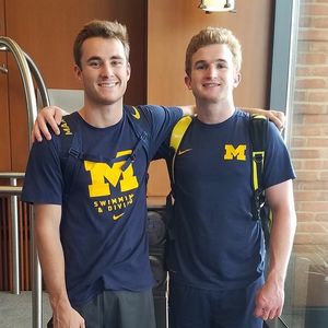 Image post by @umichswimdive on Instagram