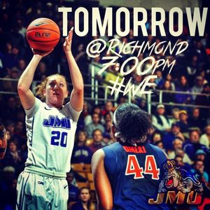 Image post by @jmuwbasketball on Instagram