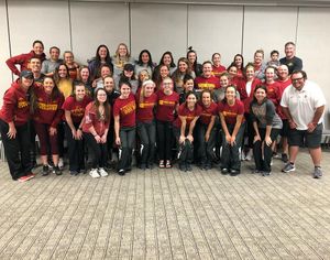 Image post by @iowastatesoftball on Instagram