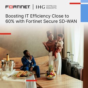 Image post by @fortinet on Instagram