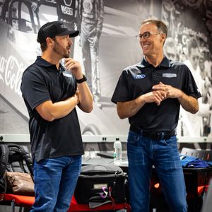 Image post by @StewartHaasRcng on Twitter/X