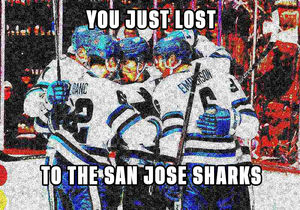 Image post by @SanJoseSharks on Twitter/X