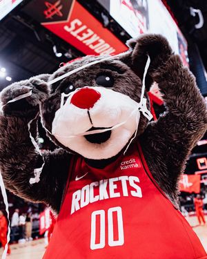 Image post by @rocketsmascotclutch on Instagram