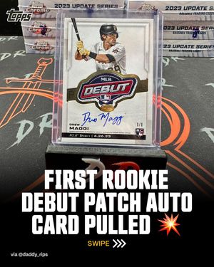 Image post by @topps on Instagram