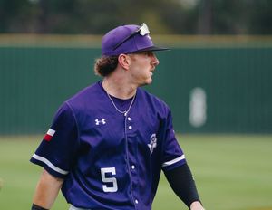 Image post by @SFA_Baseball on Twitter/X