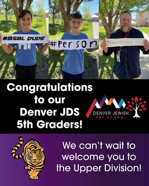 Image post by @denverjewishdayschool on Instagram