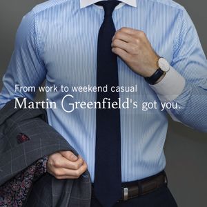 Image post by @greenfieldsuits on Instagram