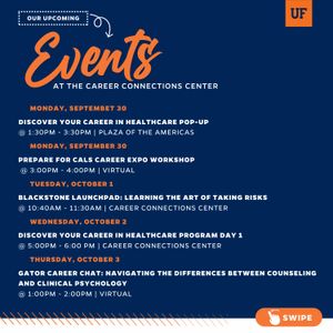 Image post by @ufcareercenter on Instagram