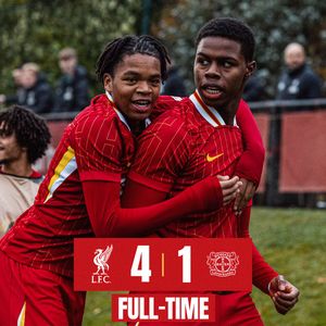 Image post by @LFC on Twitter/X