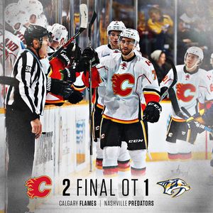 Image post by @nhlflames on Instagram