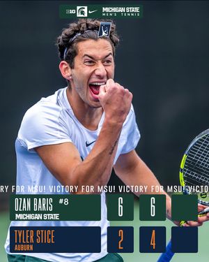 Image post by @msu_mtennis on Instagram