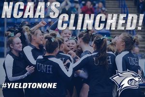 Image post by @unhgymnastics on Instagram