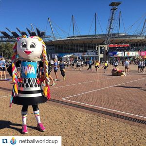 Image post by @netballaust on Instagram