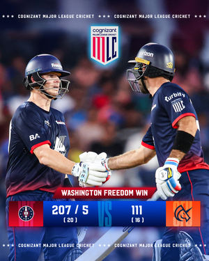 Image post by @mlcricketusa on Instagram