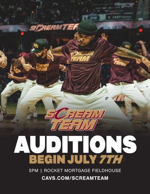 Image post by @CavsScreamTeam on Facebook