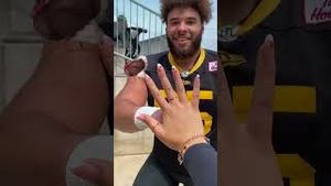 Video post by @Hamilton Tiger-Cats on YouTube