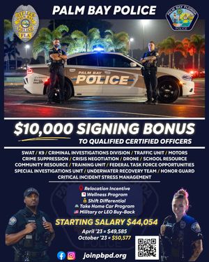 Image post by @palmbaypd on Instagram
