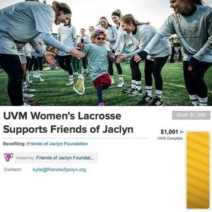Image post by @uvmwlax on Instagram