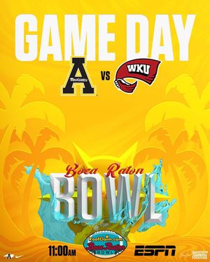 Image post by @appstate_fb on Instagram