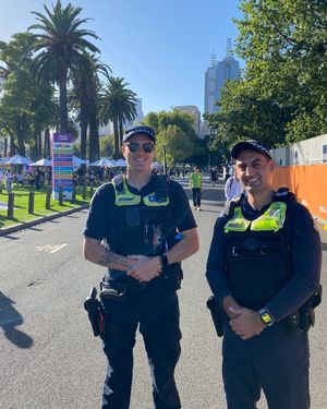 Image post by @victoriapolice on Instagram